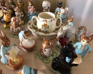 Beatrix Potter Figurines 