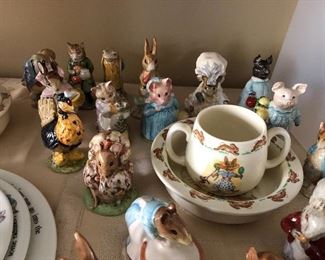 Beatrix Potter, Bunnykins china