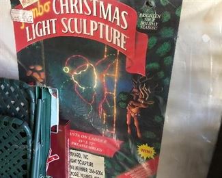 Large Christmas yard decor 