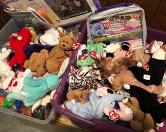 Beanie Babies (huge selection)