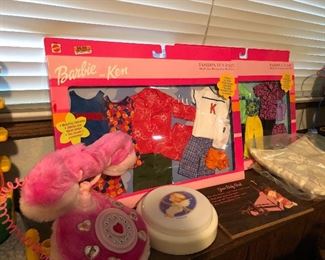 Barbie accessories (many new) 