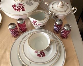 Vintage Noritake china set (10 settings)