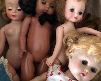 Vintage doll lot