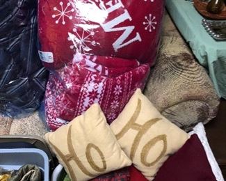 Decorative pillows and decor 