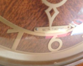Seth Thomas Mahogany Mantle clock