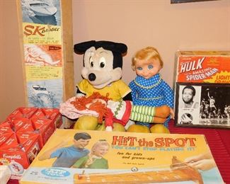 vintage toys and dolls