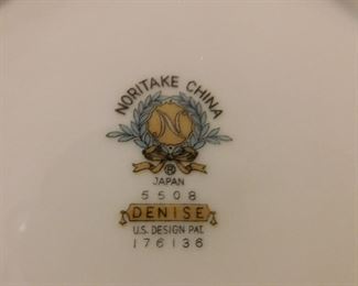 Noritake China "Denise 5508"