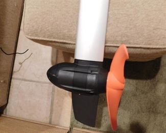 This Torqeedo Travel 503L electric boat motor is included with the fishing Kayak