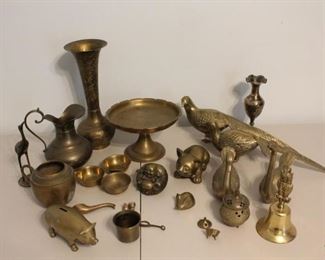 Brass decorative items
