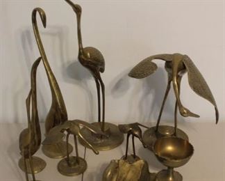 Brass decorative items
