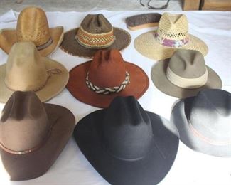 Men's Cowboy, Felt & Wool & Straw Hats
