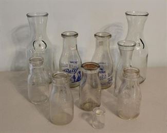 Vintage Milk Bottles
