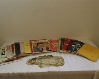 Vintage Children's Book and Piano Books
