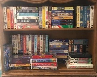 Movies, VHS and DVD
