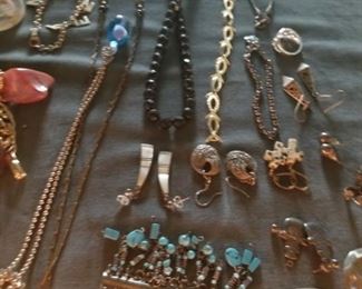 vintage and new costume jewelry
