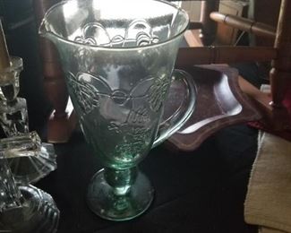 glass pitcher