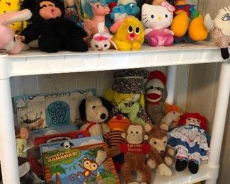 Toys. stuffed animals