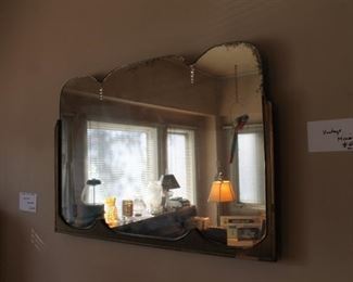 Vintage mirror, as-is
