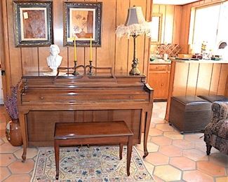Upright Piano by Cable - Nelson  (by Everett), 1948, # 310317