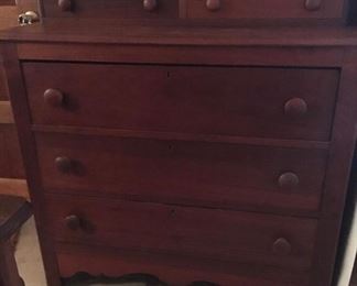 Beautiful Old 5 Drawer Chest