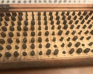 Old Dental Tool - the different teeth - amazing item!