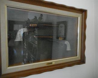 Faux Revolver Wall Decoration