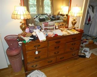 Dresser and Mirror