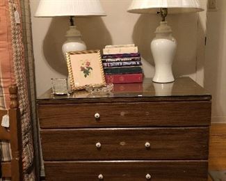 Chest ready for a facelift!  pair of new lamps