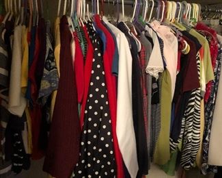 Women's clothing--size S, M.