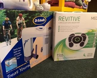 New!  Bath jacuzzi and circulation booster.  We have many medical aids.