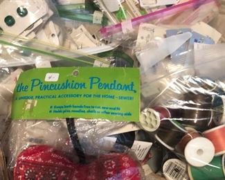 BUTTONS and thread and notions, oh my.