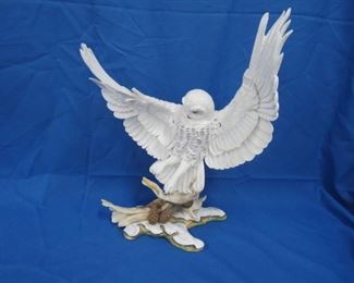 Boehm Bone Porc. Snowy Owl Limited Edition