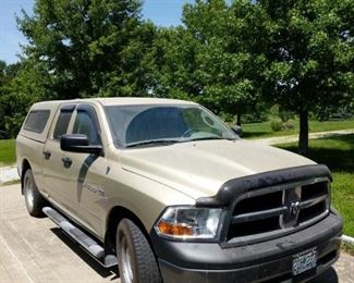 2011 Dodge Ram 4x2 truck - 20,000 miles / Custom Cab Shell / Bed Liner/ Running boards