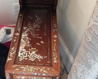 Inlaid Asian table