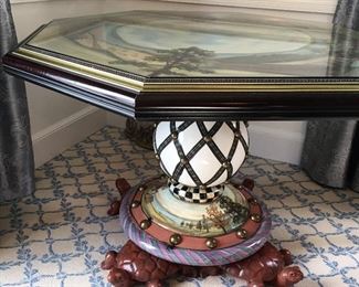 Decorated Mackenzie Child 60” Table
