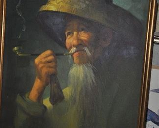 Original art, oil by Chan