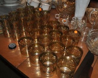 Mid century glasses