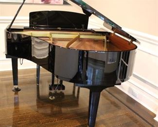 Yamaha GH1 Black Baby Grand Piano with Player