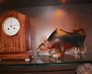 Clock and Bull