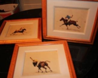 Framed Polo Prints 