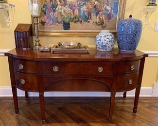 Buffet and Decorative Items throughout  - Covered Urns and more