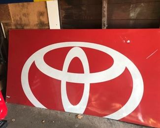 Toyota Logo Sign