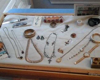 costume jewelry, vintage watches, postage stamp collectors edition and more.