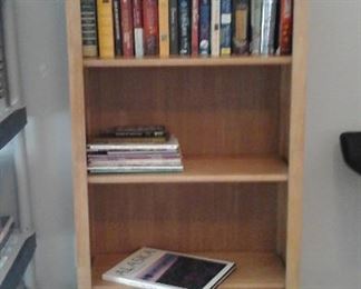 all wood bookcase 