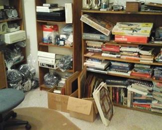 books , model airplanes, and more &*%$# office supplies