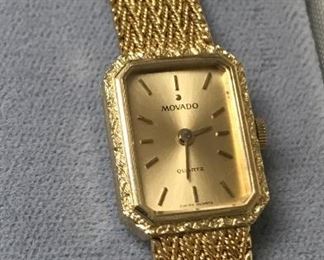 Hard to find Movado 14K watch