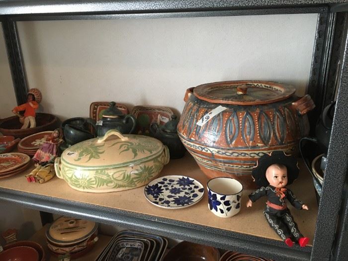 Vintage Mexican pottery