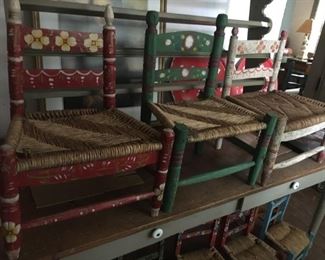 Children's chairs from Mexico