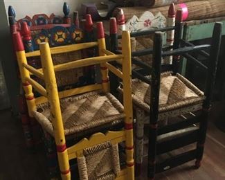 Adult size Mexican chairs