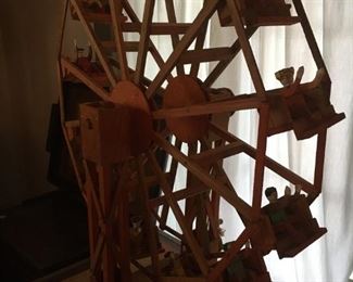 Mexican folk art ferris wheel